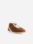 Rick Owens Bruin Leren Minimal Sneakers - Thumbnail 2
