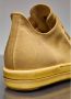Rick Owens Corduroy Lage Top Sneakers Yellow Heren - Thumbnail 5