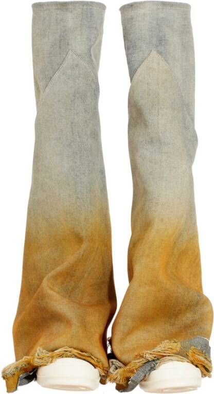 Rick Owens Denim Fetish Boots Multicolor Dames