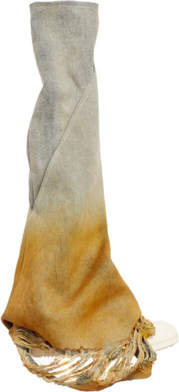 Rick Owens Denim Fetish Boots Multicolor Dames