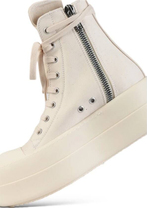 Rick Owens Dubbele Bumper Sneakers White Dames