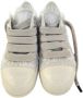 Rick Owens Ecru Jumbolace Low Sneakers met Oversized Veters - Thumbnail 2
