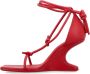 Rick Owens High Heel Sandals Red Dames - Thumbnail 3