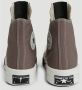 Converse Grijze Laceless Hi-Top Sneakers Grijs Dames - Thumbnail 7
