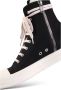 Rick Owens Hoge Denim Sneakers Black Heren - Thumbnail 3