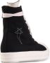 Rick Owens Hoge Denim Sneakers Black Heren - Thumbnail 5