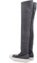 Rick Owens Hoge Sok Sneakers Donker Denim Stijl - Thumbnail 2