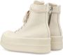 Rick Owens Jumbo Lace Puffer High Top Sneakers Beige Dames - Thumbnail 4
