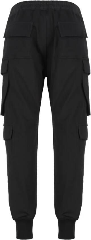 Rick Owens Katoenen Track-Pants met Geribbelde Boorden