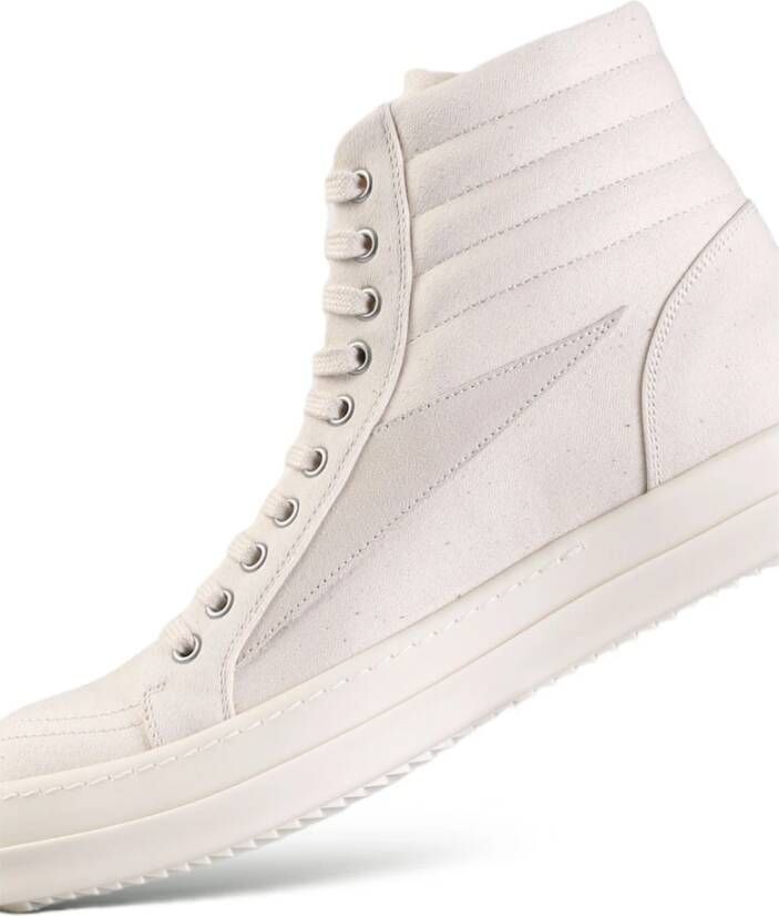 Rick Owens Lace-up Boots White Heren