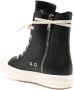Rick Owens Leren Bumper Sneakers Zwart Wit Black Dames - Thumbnail 3