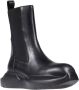 Rick Owens Klassieke Leren Chelsea Laarzen Black Heren - Thumbnail 2