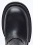 Rick Owens Leren Kniehoge Instaplaarzen Black Dames - Thumbnail 7