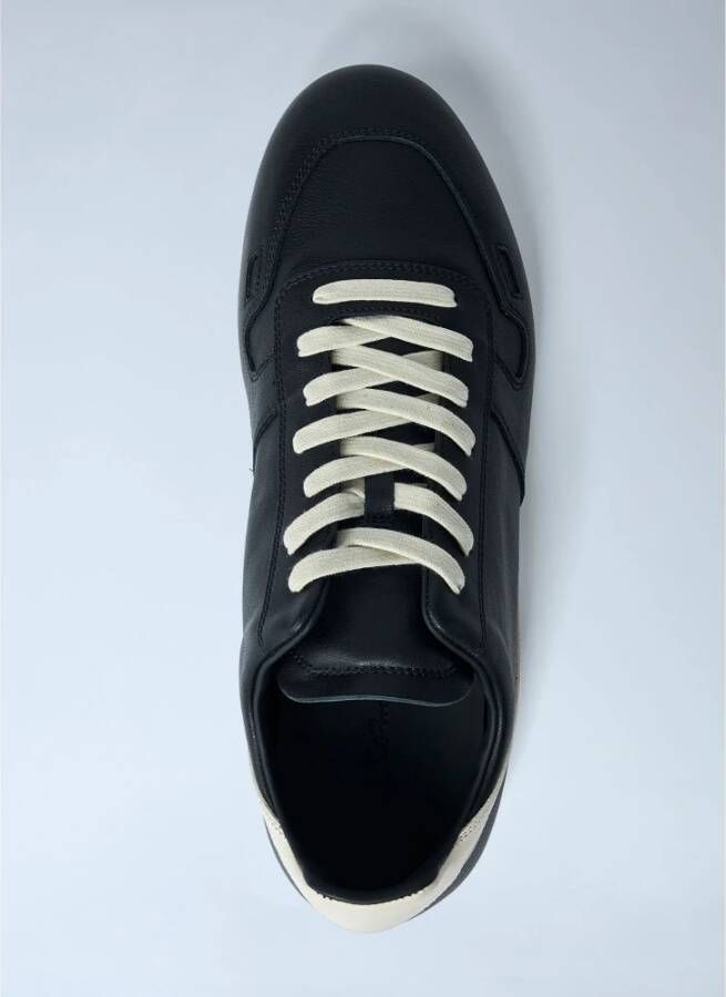 Rick Owens Leren Low-Top Sneakers