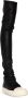 Rick Owens Leren over-de-knie laarzen Black Dames - Thumbnail 4