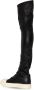 Rick Owens Leren over-de-knie laarzen Black Dames - Thumbnail 5
