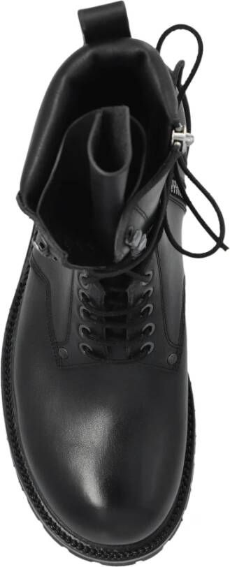 Rick Owens Leren schoenen Army Low