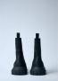 Rick Owens Leren Tractor Boots met Track Zool - Thumbnail 2
