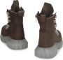 Rick Owens Leren veterlaarzen met zijrits - Thumbnail 2