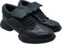 Rick Owens Pre-owned Leather sneakers Black Heren - Thumbnail 3