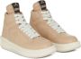 Rick Owens Roze Sneakers Vetersluiting Rubberen Zool Pink - Thumbnail 9