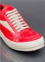 Rick Owens Sneakers Red Dames - Thumbnail 2