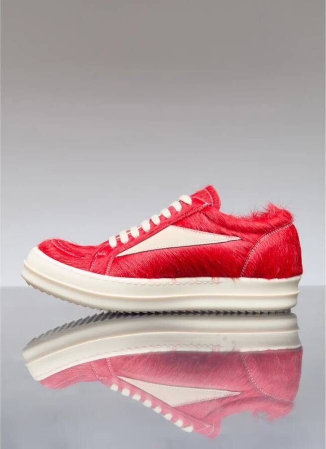 Rick Owens Sneakers Red Dames