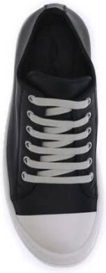 Rick Owens Stijlvolle Leren High-Top Sneakers