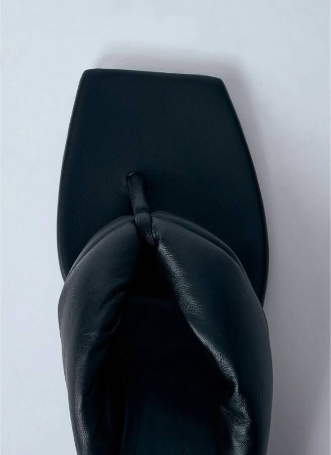 Rick Owens Stijlvolle Sleehak Sandalen
