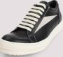 Rick Owens Vintage Zwarte Leren Sneakers - Thumbnail 2
