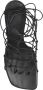 Rick Owens Sandalen 'Web Cantilever' Sandals in zwart - Thumbnail 3