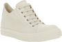 Rick Owens Witte lage leren sneakers White Dames - Thumbnail 2