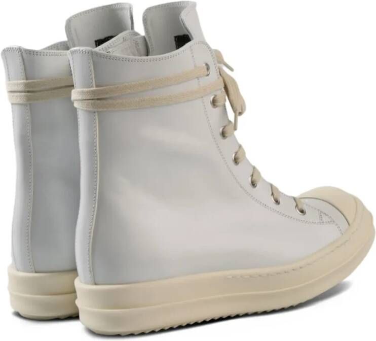 Rick Owens Witte Milk Sneakers
