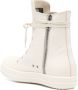 Rick Owens Witte Veterschoen met Zijrits - Thumbnail 2