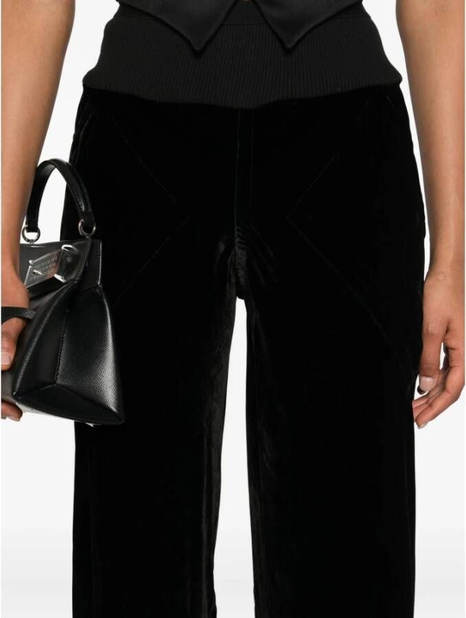 Rick Owens Zwarte Bias Modieuze Sneakers