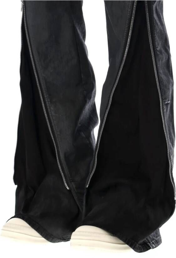 Rick Owens Zwarte Boot Cut Denim Jeans