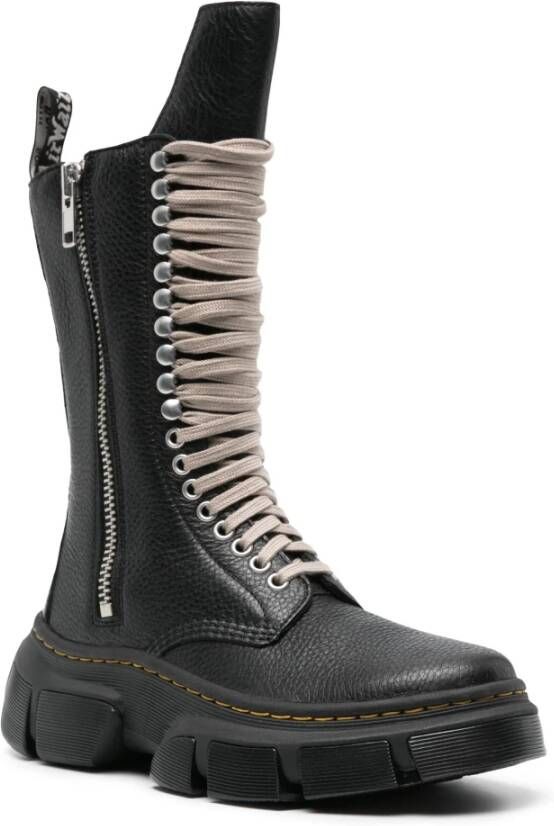Rick Owens Casual Enkellaarsjes Black Heren