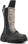 Rick Owens Zwarte Leren Enkellaarzen Black Dames - Thumbnail 2