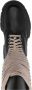 Rick Owens Zwarte Leren Enkellaarzen Black Dames - Thumbnail 4