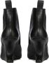 Rick Owens Zwarte Leren Gebeeldhouwde Hak Schoenen - Thumbnail 2