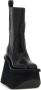 Rick Owens Zwarte Leren Plateauschoenen - Thumbnail 2