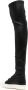 Rick Owens Zwarte Leren Sneakers met Stretch Neuskappen Black Dames - Thumbnail 3