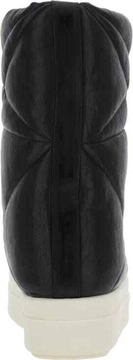 Rick Owens Zwarte Lunar Bumper Laarzen