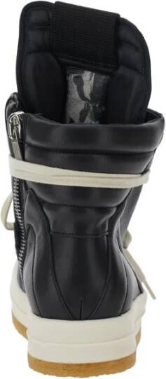 Rick Owens Zwarte Sneakers Creep Geobasket