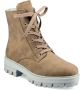 Rieker Beige Casual Gesloten Enkellaarsjes Beige Dames - Thumbnail 5