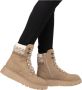 Rieker Beige Casual Enkellaarsjes voor dames Beige Dames - Thumbnail 3