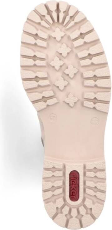 Rieker Beige Casual Gesloten Booties