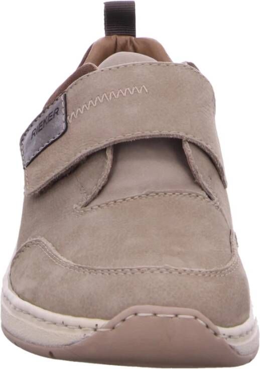 Rieker Beige Casual Schoenen Beige Heren
