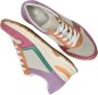 Rieker Sneakers met sleehak Vegan verwijderbare zachte inlegzool vrijetijdsschoen halfschoen veterschoen - Thumbnail 14