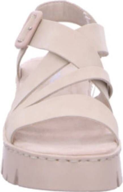 Rieker Beige Sandalen met Bandjes voor Dames